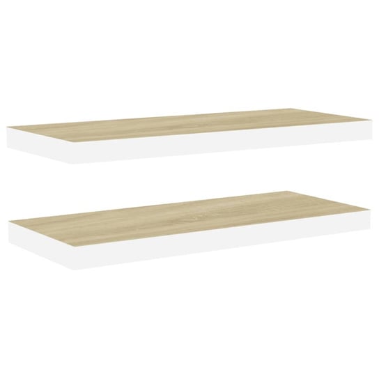 Estantería De Pared Ösel Con 3 Estantes Estructura De Acero 64 X 48 X 15 Cm Efecto Hormigon Encasa