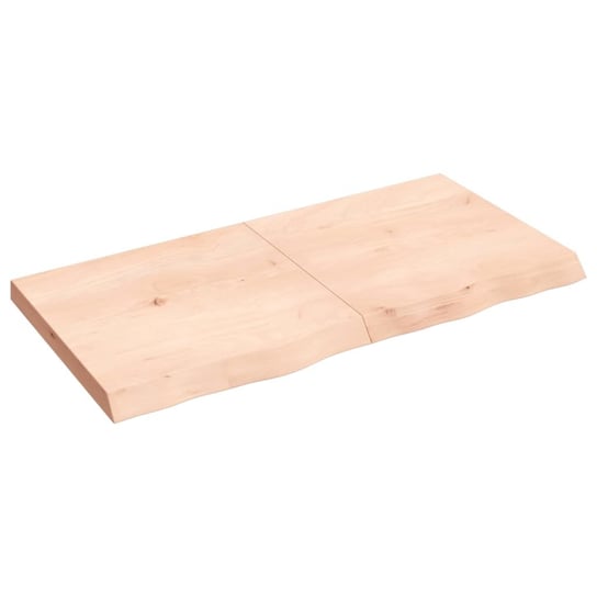 Półka ścienna rustykalna z drewna dębowego, 120x60 / AAALOE Inna marka