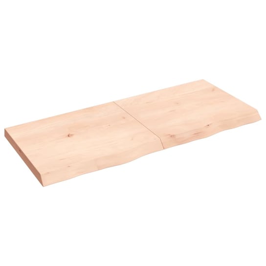 Półka ścienna rustykalna z drewna dębowego - 140x6 / AAALOE Inna marka