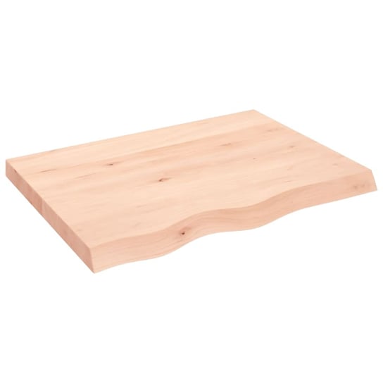 Półka ścienna rustykalna z drewna dębowego (80x60x / AAALOE Inna marka