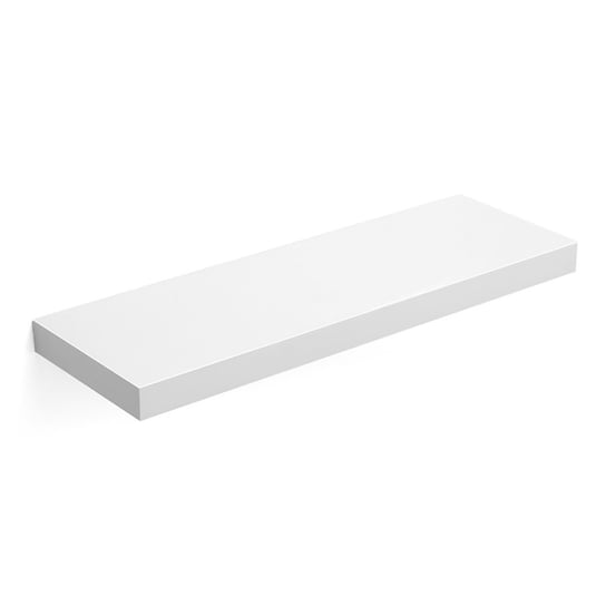 Półka ścienna SONGMICS, biała, 60x20x3,8 cm Songmics