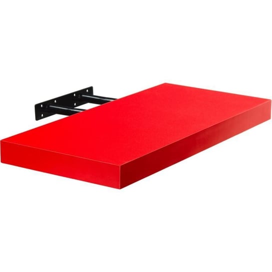 Półka ścienna Stilista Volato, 60 cm, czerwona Stilista