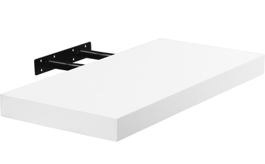 Półka ścienna Stilista Volato, biała, 70x23,5x3,8 cm Stilista