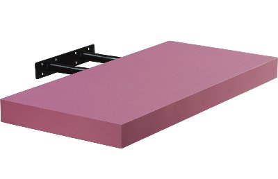 Półka ścienna STYLISTA Volato, różowa, 70x23,5 cm Stilista