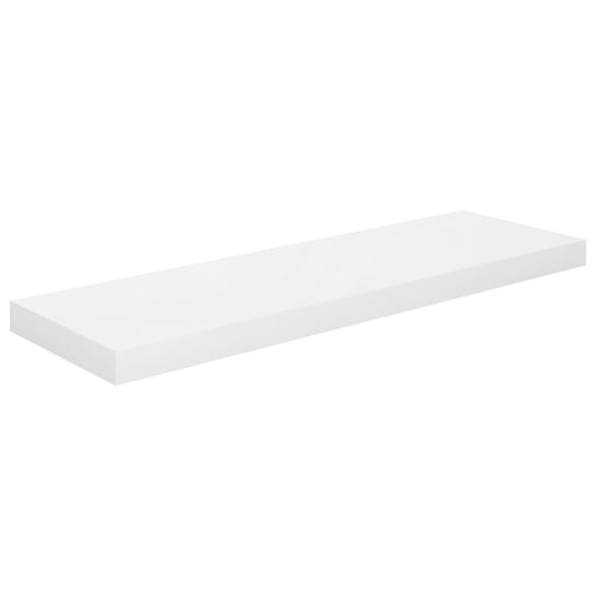 Półka ścienna stylowa biała MDF 80x23,5x3,8 cm / AAALOE Zakito Home