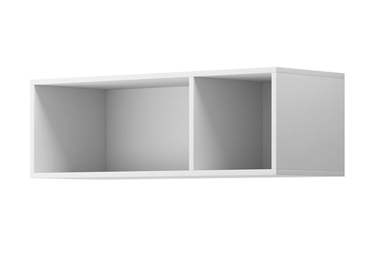 Półka wisząca MORIO biały, 90x30x35 cm Konsimo