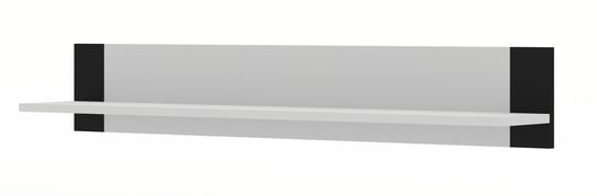 Półka wisząca panel MONDI 125 cm biały mat BIM Furniture