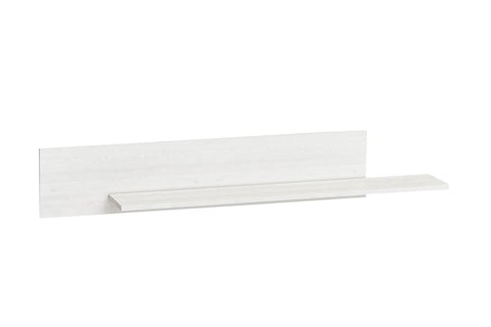 Półka wisząca SARPA *biały, 138x23x21 cm Konsimo