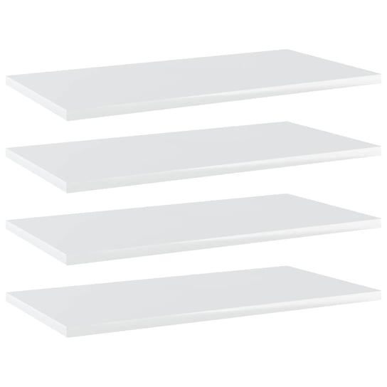 Półki przechowalnicze białe 60x30x1.5cm (4 szt.) Inna marka