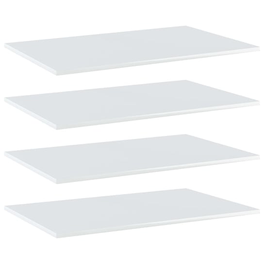 Półki przechowywania: białe, 80x50x1,5 cm Inna marka