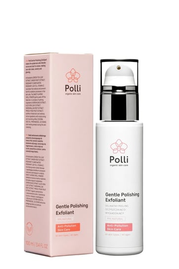 Polli Organic Skin Care, delikatny peeling do twarzy, 100 ml Polli Organic