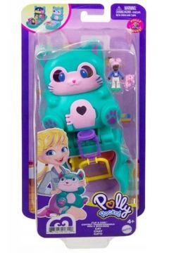 Polly Pocket Otwórz i przekręć - Zestaw Kotek Polly Pocket