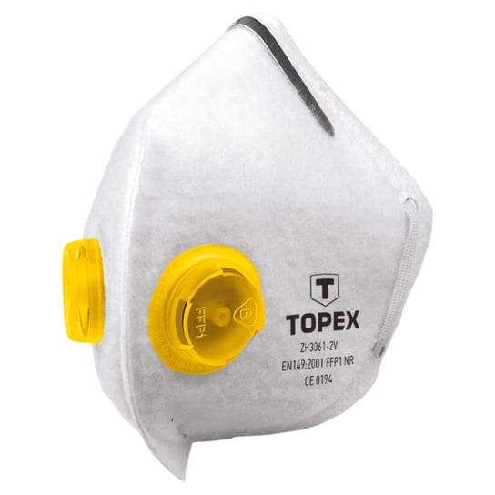 Półmaska przeciwpyłowa TOPEX, 2 zawory, FFP1 82S138 Topex