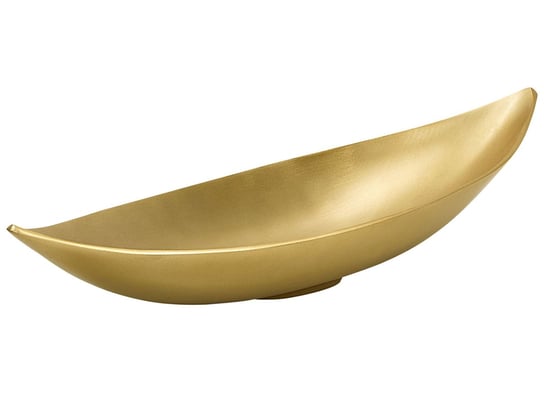Półmisek dekoracyjny BELIANI Isnit, złoty, 9x54x18 cm Beliani