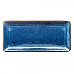 Półmisek prostokątny 35,5x16,5 cm | DEEP BLUE Inna marka