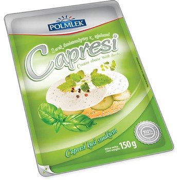 Polmlek Capresi Serek śmietankowy z ziołami 150 g Inny producent
