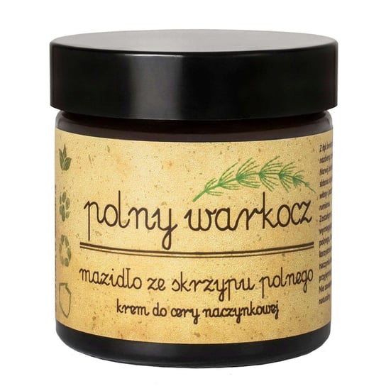 Polny Warkocz, mazidło ze skrzypu polnego krem do cery naczynkowej, 50 ml Polny Warkocz