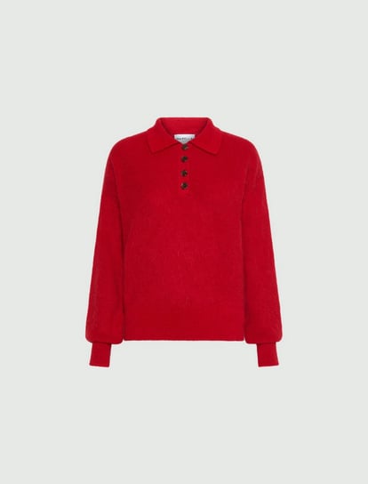 polo donna rosso Inna marka