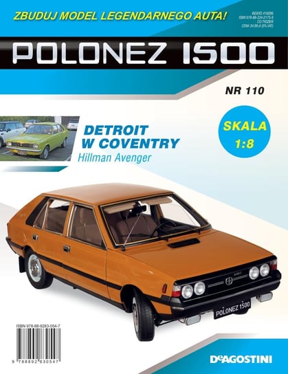 Polonez 1500 Zbuduj Model Legendarnego Auta Nr 110 De Agostini Publishing Italia S.p.A.