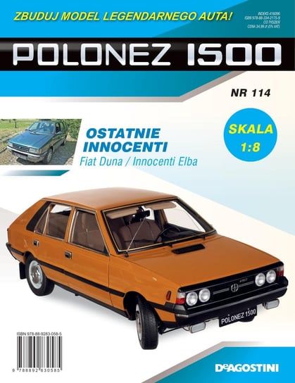 Polonez 1500 Zbuduj Model Legendarnego Auta Nr 114 De Agostini Publishing Italia S.p.A.