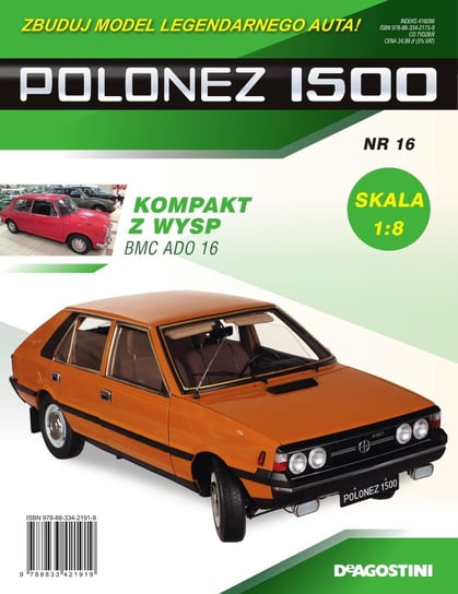 Polonez 1500 Zbuduj Model Legendarnego Auta Nr 16 De Agostini Publishing Italia S.p.A.
