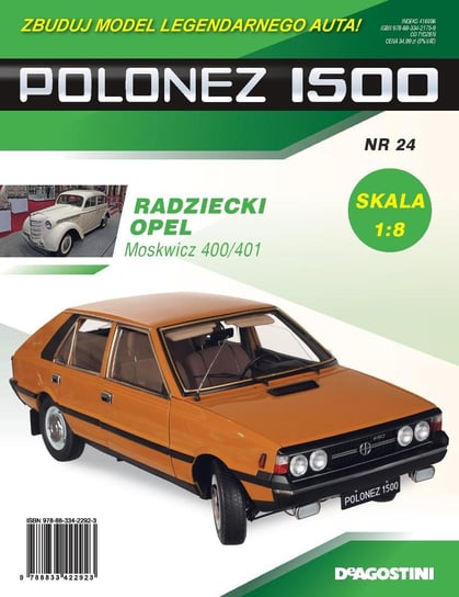 Polonez 1500 Zbuduj Model Legendarnego Auta Nr 24 De Agostini Publishing Italia S.p.A.