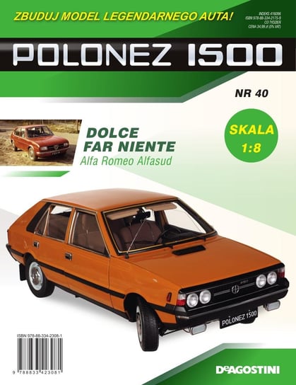 Polonez 1500 Zbuduj Model Legendarnego Auta Nr 40 De Agostini Publishing Italia S.p.A.