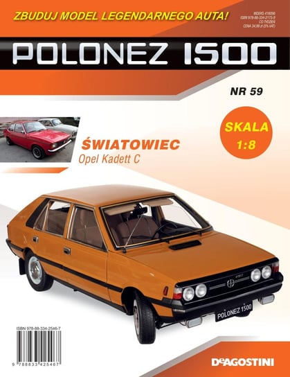 Polonez 1500 Zbuduj Model Legendarnego Auta Nr 59 De Agostini Publishing Italia S.p.A.