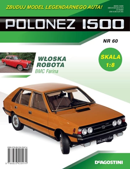 Polonez 1500 Zbuduj Model Legendarnego Auta Nr 60 De Agostini Publishing Italia S.p.A.