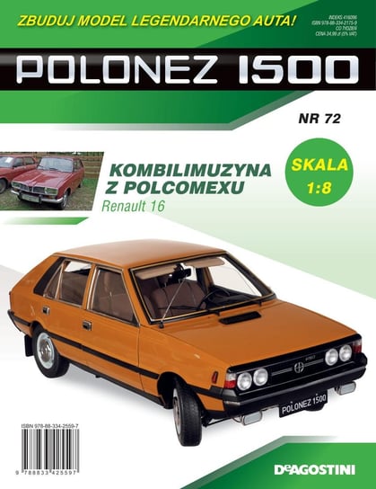 Polonez 1500 Zbuduj Model Legendarnego Auta Nr 72 De Agostini Publishing Italia S.p.A.