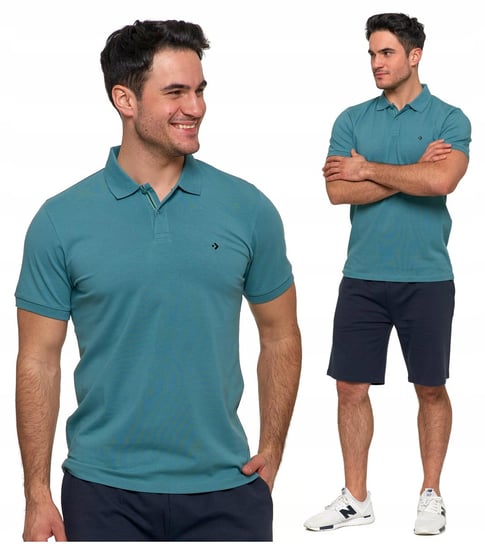 Polówka Klasyczna Koszulka Polo Męska PREMIUM na Krótki Rękaw MORAJ 3XL Moraj