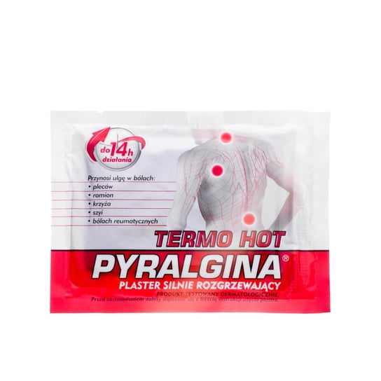Polpharma, Pyralgina Termo Hot, plaster silnie rozgrzewający, 1 szt. Polpharma