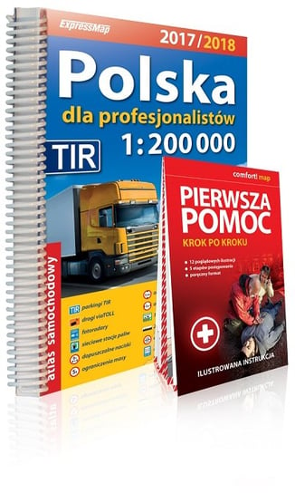 Polska dla profesjonalistów. Atlas samochodowy 1:200 000 Opracowanie zbiorowe