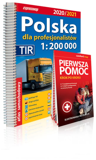 Polska dla profesjonalistów. Atlas samochodowy + instrukcja pierwszej pomocy 1:200 000 Opracowanie zbiorowe