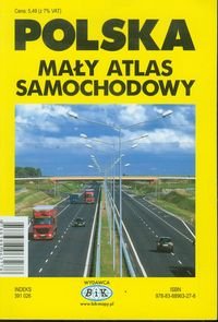 Polska. Mały atlas samochodowy Opracowanie zbiorowe