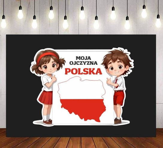 Polska moja ojczyzna- zestaw dekoracji do gazetek szkolnych Standard Inna marka