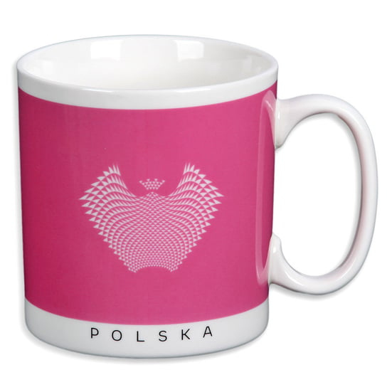 Polska - Nowik Nowicki, Kubek, różowy, 450 ml Empik
