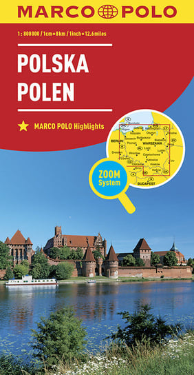 Polska. Polen. Mapa 1:800 000 MairDuMont