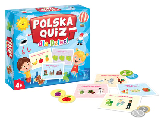 Polska Quiz dla Dzieci, gra edukacyjna, Kangur Kangur