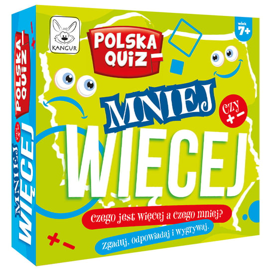 Polska Quiz Mniej Czy Więcej, gra rodzinna, Kangur Kangur