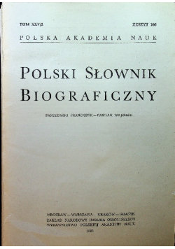 Polski słownik biograficzny tom XXV / 2 zeszyt 105 Opracowanie zbiorowe