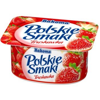 Polskie Smaki Deser jogurtowy z truskawkami 120g Inny producent
