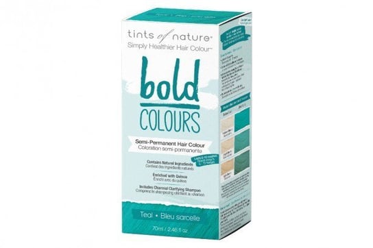 Półtrwała farba do włosów BOLD Colours - Morska- 70 ml- Tints of Nature- Tints Of Nature