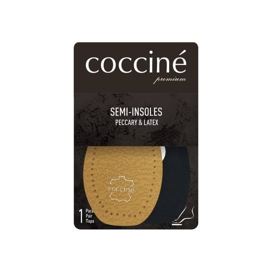 Półwkładki skórzane semi-insoles peccary&latex coccine 36-37 Coccine