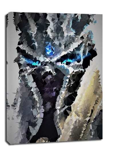 POLYamory - Lich King, Warcraft - obraz na płótnie 30x40 cm Galeria Plakatu
