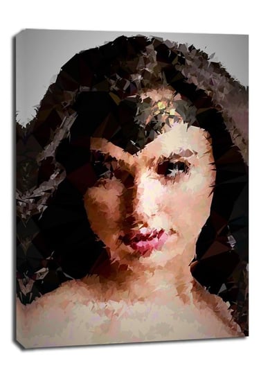 POLYamory - Wonder Woman, DC Comics - obraz na płótnie 90x120 cm Galeria Plakatu