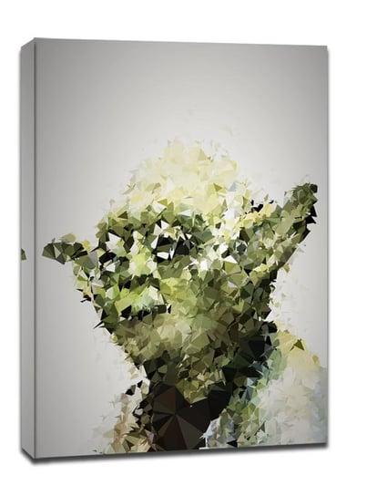 POLYamory - Yoda, Gwiezdne Wojny Star Wars - obraz na płótnie 30x40 cm Galeria Plakatu