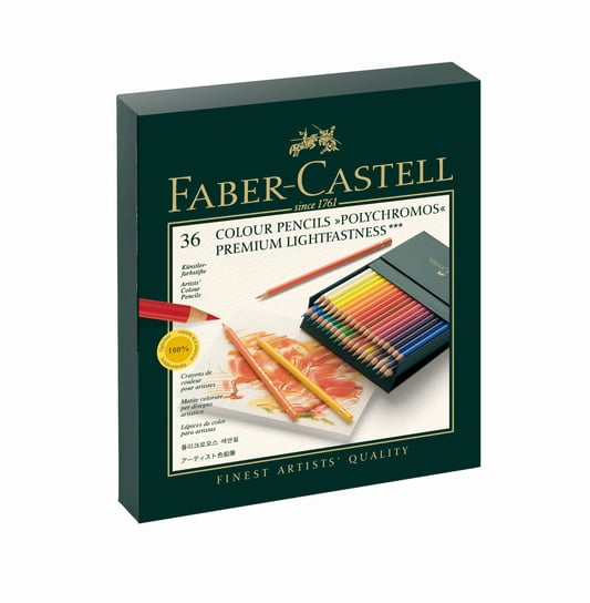 Polychromos kredki studio zestaw 36 sztuk Faber-Castell 110038 FC Faber-Castell