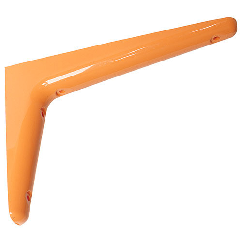 Pomarańczowa podpórka z tworzywa sztucznego, model PICASSO, włoskiej firmy BOLIS. BOLIS