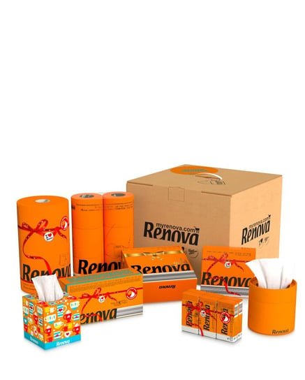 Pomarańczowy Zestaw Renova Renova